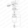 FIAT 464O9922 Fuel filter